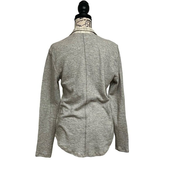 Holding Horses Forsby Plaid Button Up Tunic Blouse S Gauze Lagenlook Minimalist - Picture 5 of 10